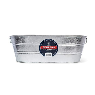 Behrens 3-OV 16-Gallon Oval Steel Tub