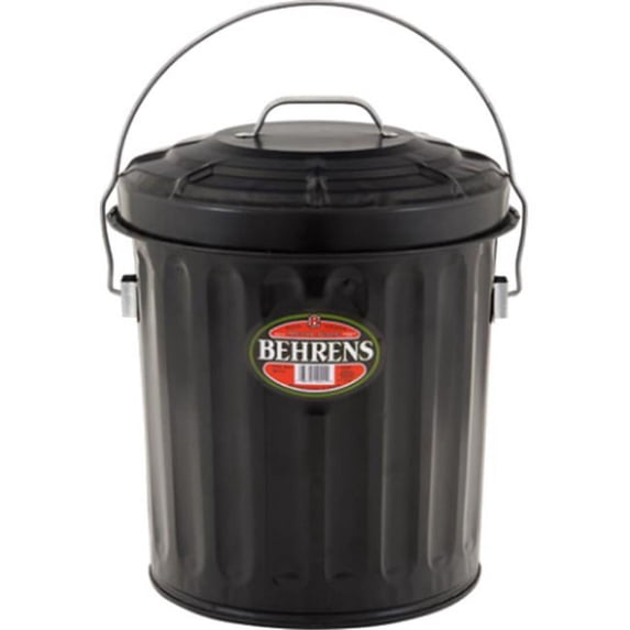 Behrens B907PC 7.5 gal Blk Ash Can Cover