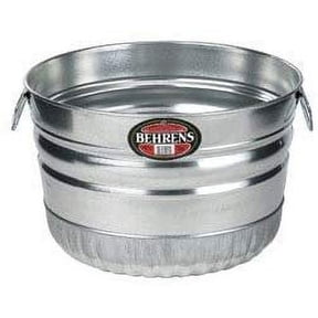 Behrens Bushel Basket Galvanized Sheet Steel