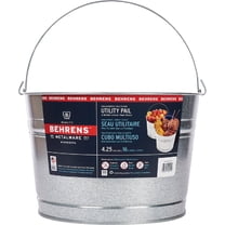 Behrens C17GS 4.25 gal Galvanized Steel Pail - Walmart.com