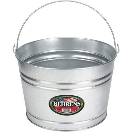 Behrens C17GS 4.25 gal Galvanized Steel Pail