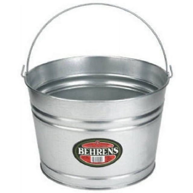 Behrens C17GS 4 Gallon Galvanized Sheet Steel Wash Tub Bucket
