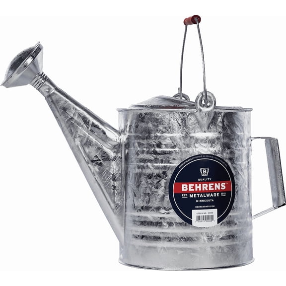 Behrens Galvanized Watering Can - Pack of 6 Residential Use, Standard Application