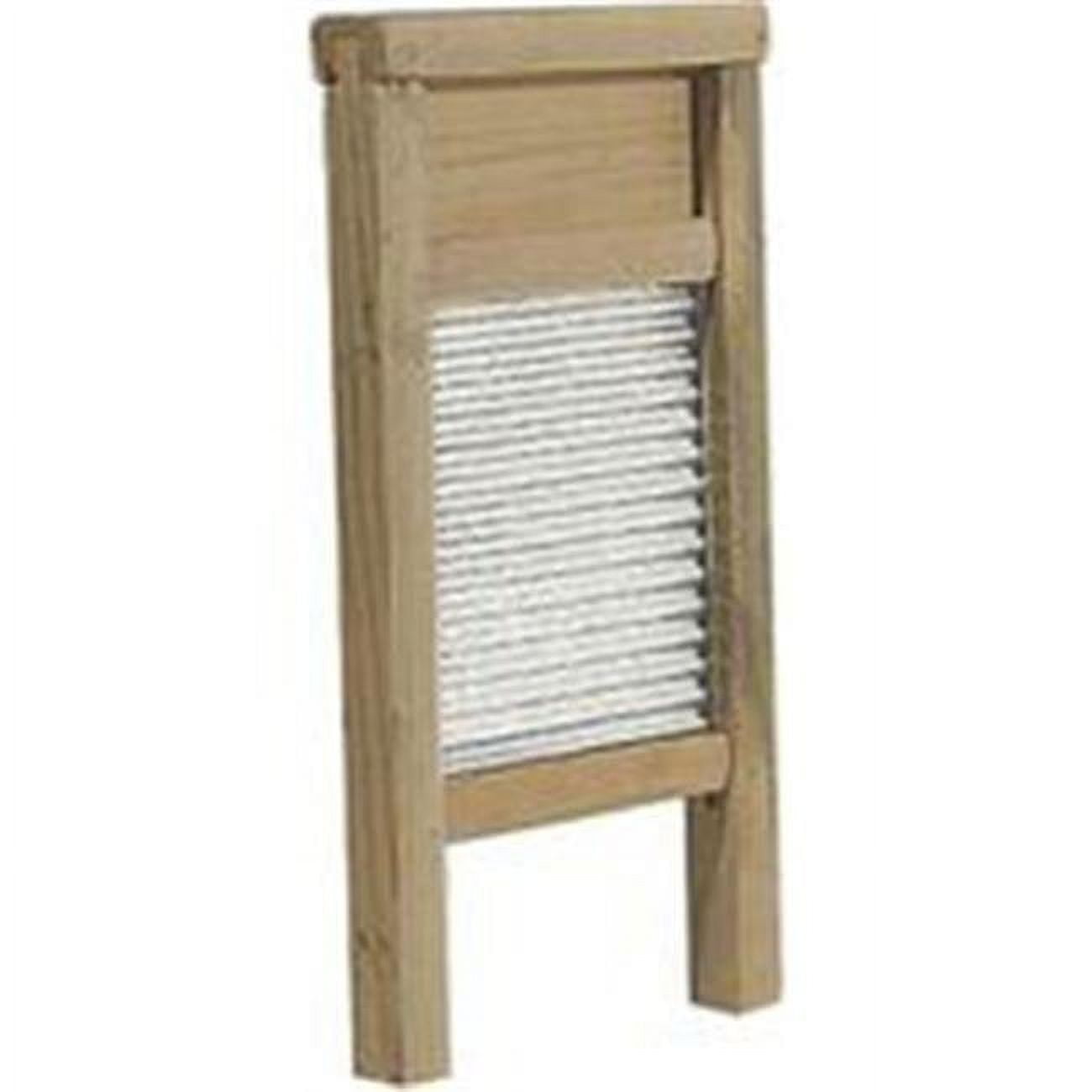 Behrens Galvanized Steel & Wood Frame Washboard Scrubbing Surface For Hand  Washing Clothes, Manual Laundry Washing Machine Station, Large : Target
