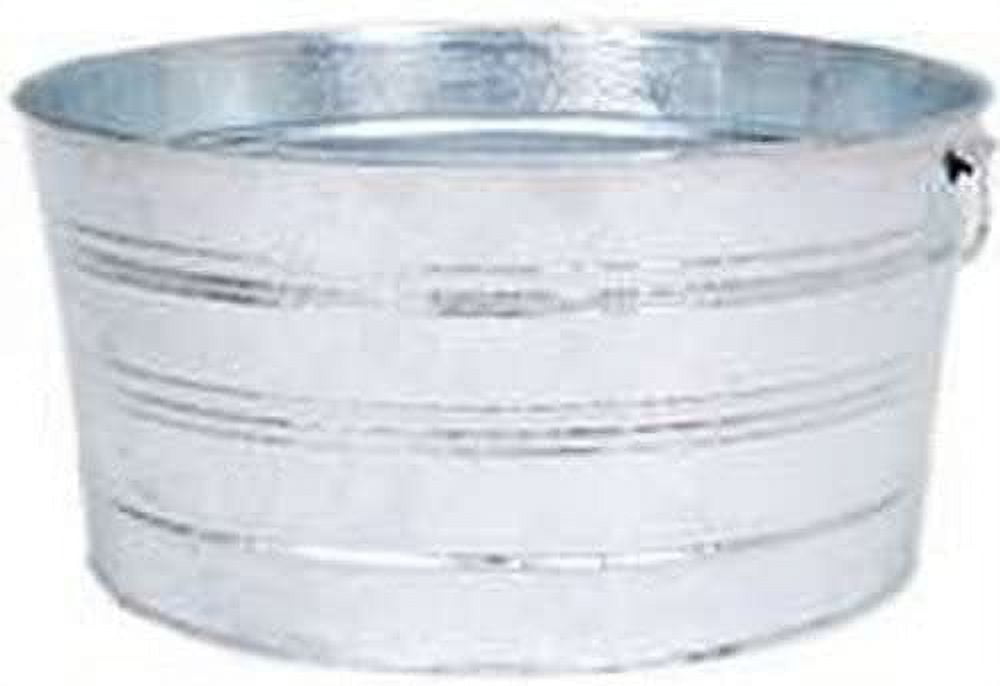 Behrens Tub 14 Gal Round Galvanized