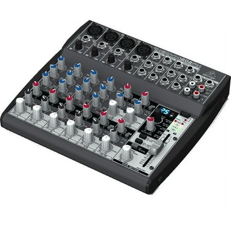 Behringer 1202FX Premium 12-Input 2-Bus Mixer w/ Xenyx Mic Preamps, British EQs & Multi-FX Processor