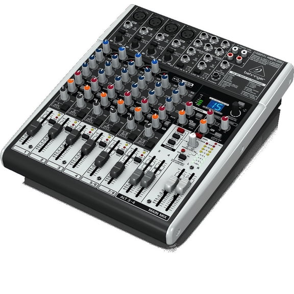 Behringer 1204USB 12-Input 2/2-Bus USB Audio Interface Mixer w/ XENYX Mic Preamps, Compressors & British EQs