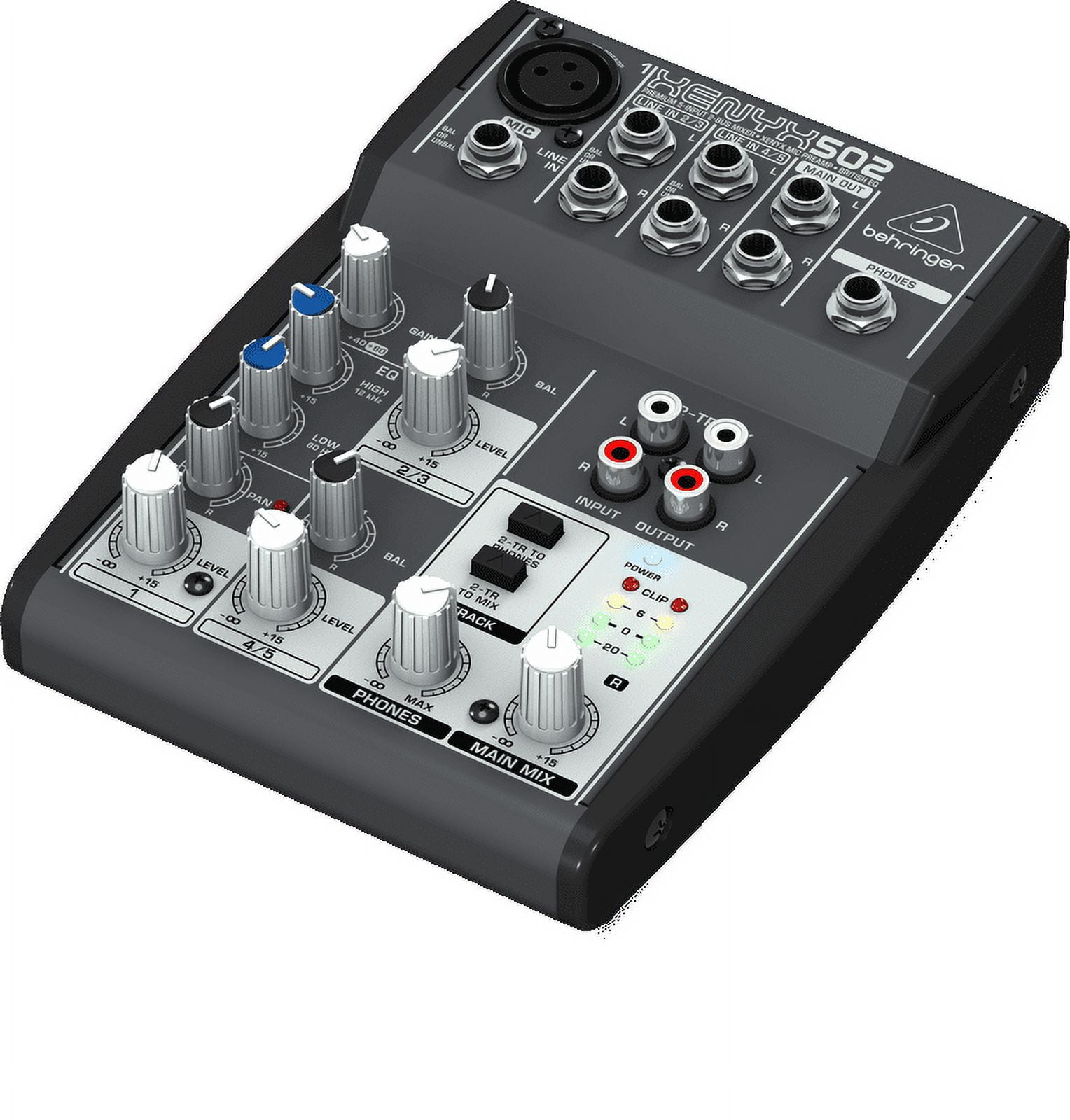 Behringer Xenyx X1003B Premium Analog Mixer with 5 Mic Preamps and Optional  Battery Operation