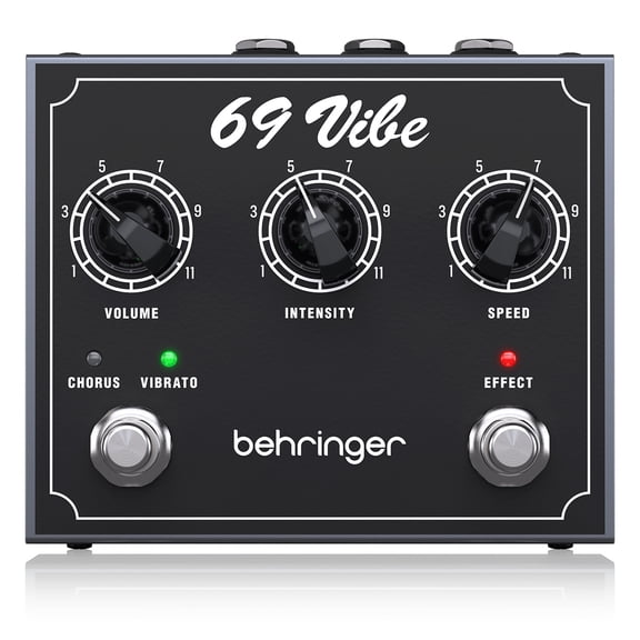 Behringer 69 Vibe Chorus/Vibrato Effect Pedal