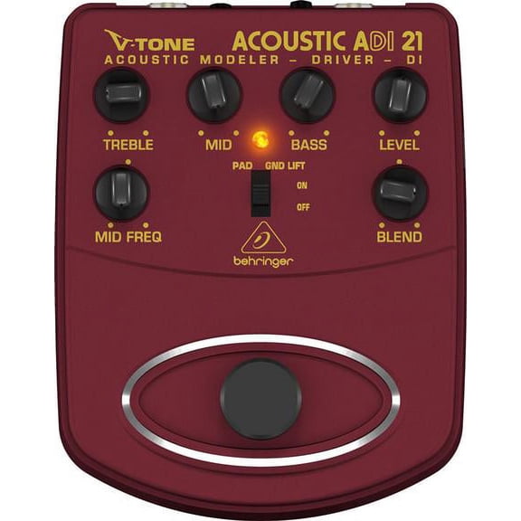 Behringer ADI21 Acoustic Amp Modeler/Direct Recording Preamp/DI Box