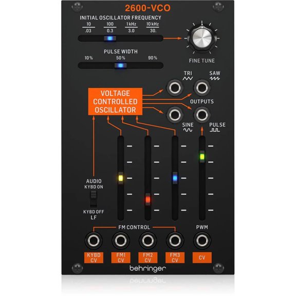 Behringer 2600-VCO Legendary Analog VCO Module for Eurorack