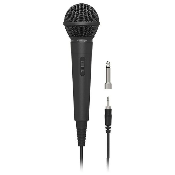 Behringer BC110 Unidirectional Dynamic Handheld Vocal Microphone with 10' Cable