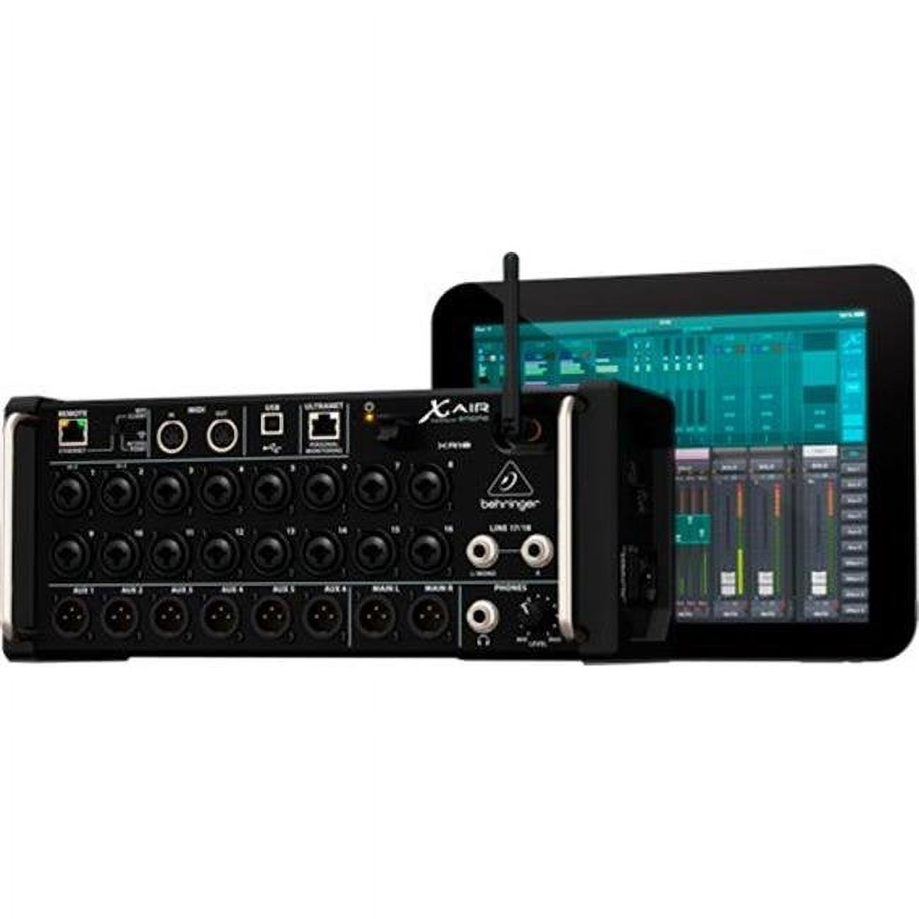Behringer BEH-XR18 X Air 18-Channel 12-Bus Rackmount Digital Mixer for iPad & Android Tablets - image 1 of 1