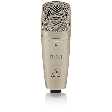 Behringer C-1U Professional Large-Diaphragm Studio Condenser USB Microphone