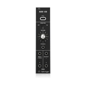 Behringer CU1A Ultra-Low Latency 2x2 USB-C Audio Interface for Eurorack