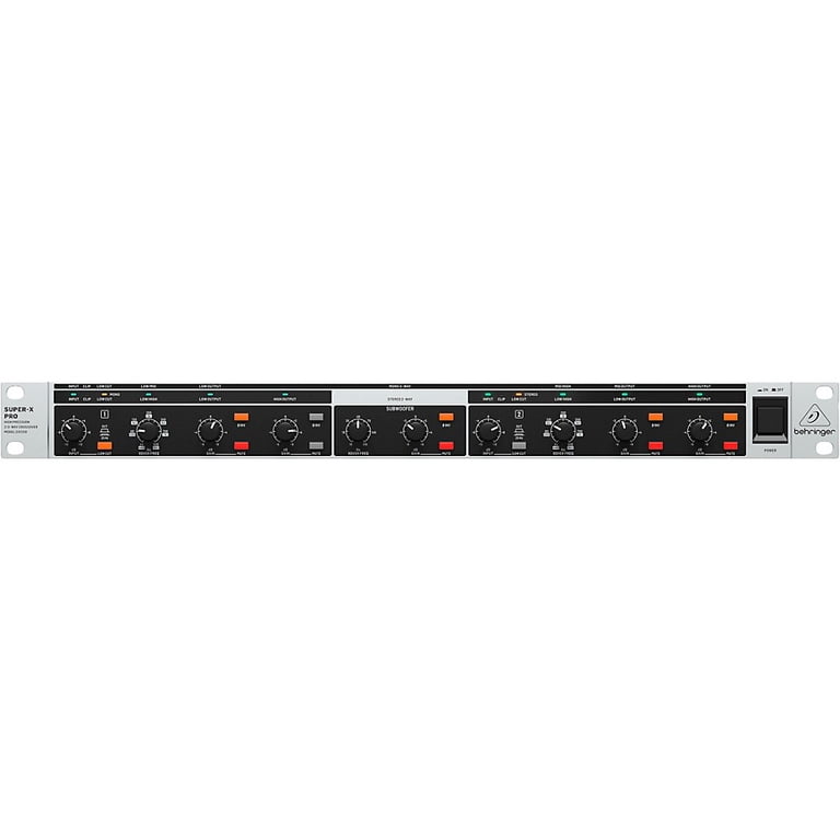 Behringer SUPER-X PRO CX2310 V2 High-Precision Stereo 2-Way/Mono 3