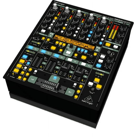Behringer DDM4000 Ultimate 5-Channel Digital DJ Mixer w/ Sampler, 4 FX Sections, Dual BPM Counters & MIDI