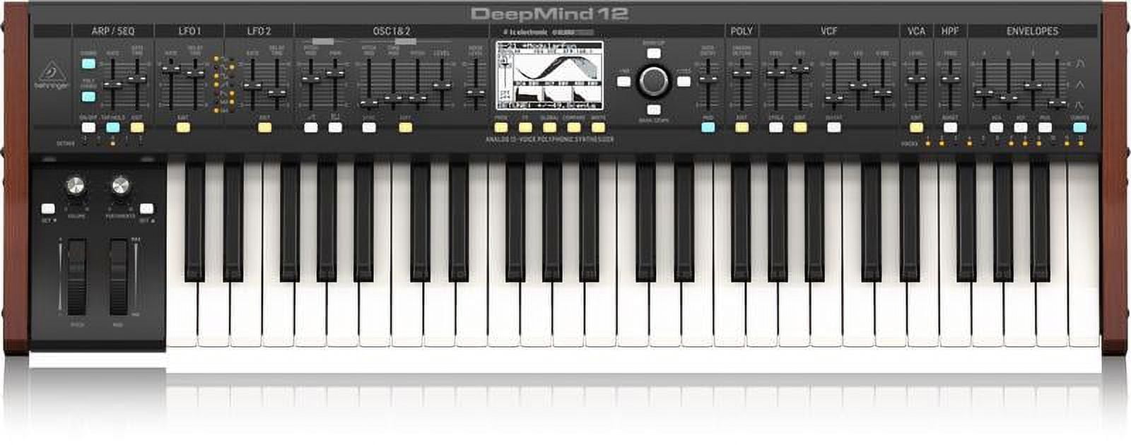 Behringer DeepMind 12 True Analog 12-Voice Polyphonic Synthesizer