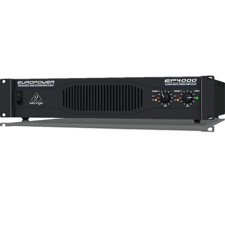 タイトル： 【極美品】BEHRINGER EP4000 パワーアンプ ​ Behringer EP4000 4000-Watt Europower Power Amplifier - Walmart.com