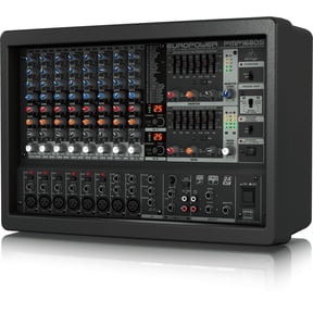 Behringer EUROPOWER PMP1680S 1600-Watt 10-Channel Powered Mixer w/ Dual Multi-FX Processor & FBQ Feedback Detection System