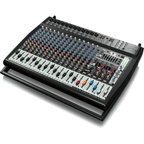 Behringer EUROPOWER PMP6000 1600-Watt 20-Channel Powered Mixer w/ Dual Multi-FX Processor & FBQ Feedback Detection System