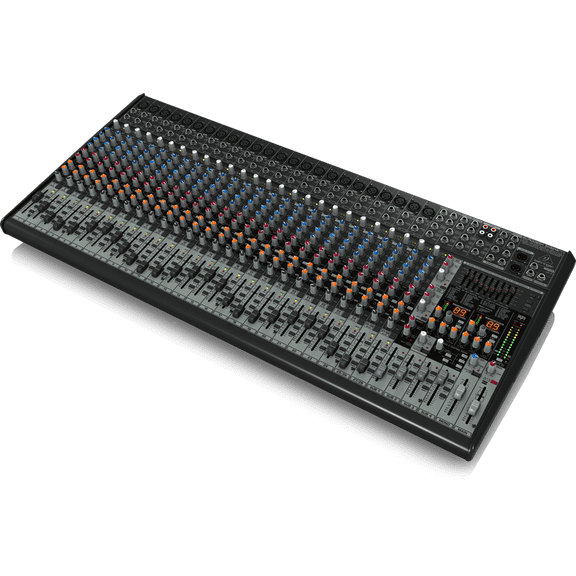Behringer Eurodesk SX3242FX 32-Input 4-Bus Mixer w/ XENYX Mic Preamplifiers, British EQs & Dual Multi-FX Processor