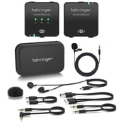 Behringer GO CAM Wireless Digital Clip-On Microphone System for Content Creator, with Lavalier Microphone