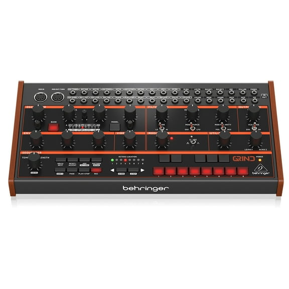 Behringer GRIND Hybrid Semi-Modular Synthesizer with 24 Digital Sound Engines and Analog Ladder Filter