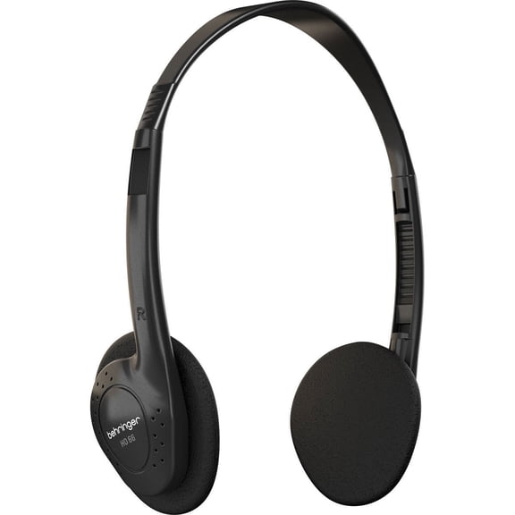 Behringer HO 66 On-Ear Stereo Headphones, 3 Pack