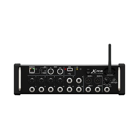 Behringer Input Digital Mixer Tablet Compatible Black, 13" x 6" x 3.7"