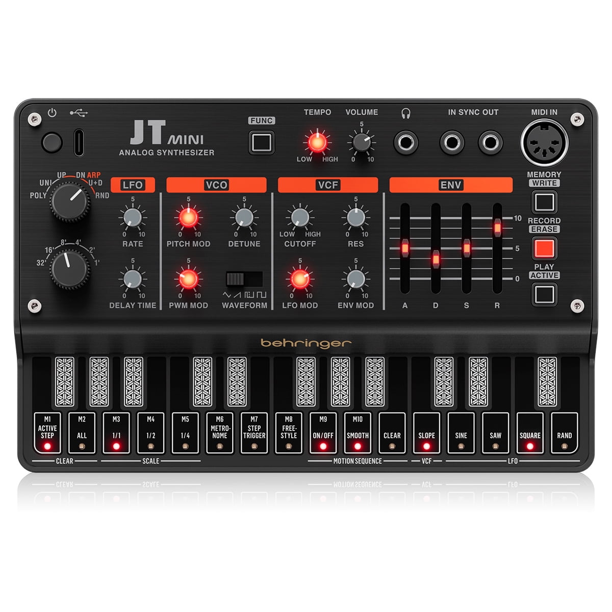 Behringer JT MINI 3-Voice Analog Polyphonic Synthesizer