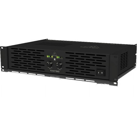 Behringer KM750 Stereo Power Amplifier w/ ATR, 750-Watt