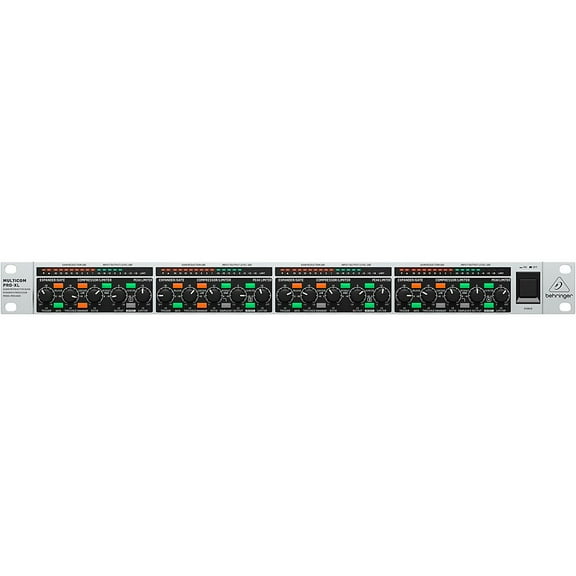 Behringer Multicom Pro-XL MDX4600 V2 Reference-Class-4 Channel Expander /Gate/Compressor/Peak Limiter with Dynamic Enhancer & Low Contour Filter