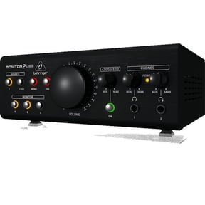 Behringer MONITOR2USB Speaker & Headphone Monitoring Controller w/ USB Audio Interface