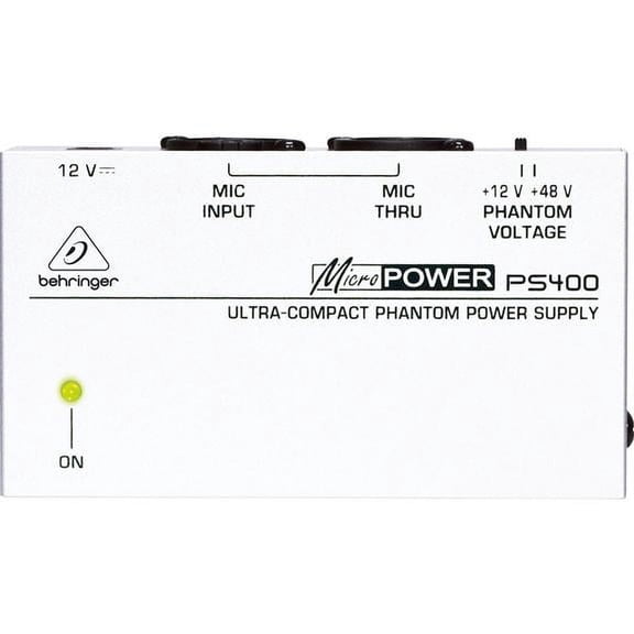 Behringer Micropower PS400 Ultra-Compact Phantom Power Supply