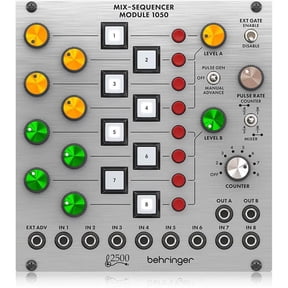 Behringer Legendary 2500 Series 1050 8-Channel Mixer/Sequencer Module for Eurorack