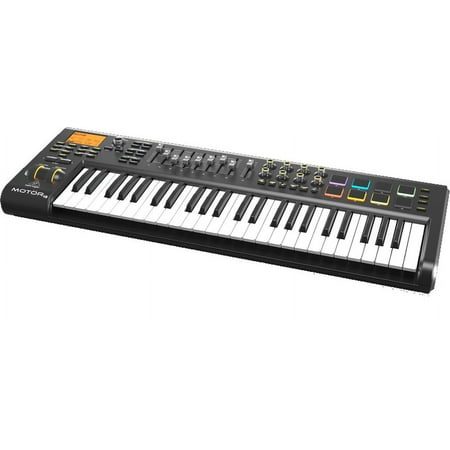 Behringer Motor61 61-Key USB/MIDI Master Controller Keyboard w/Motorized Faders and Touch-Sensitive Pads