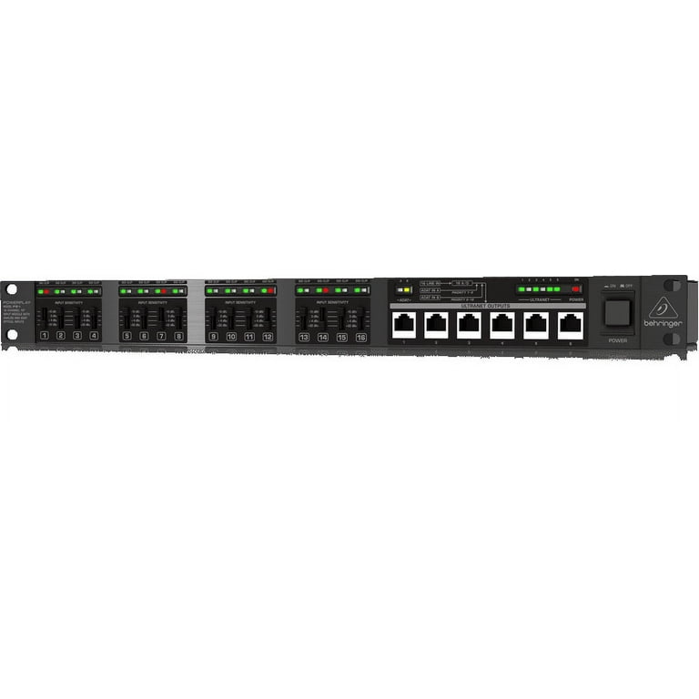 Behringer POWERPLAY P16-I 16-Channel 19'' Input Module w Behringer POWERPLAY P16-I 16-Channel 19'' Input Module w