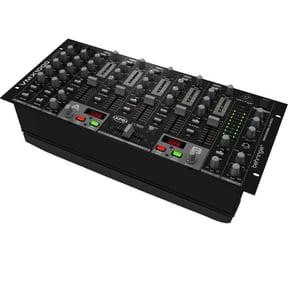Behringer PRO MIXER VMX1000USB Professional 7-Channel Rack-Mount DJ Mixer w/ USB/Audio Interface, BPM Counter & VCA Control