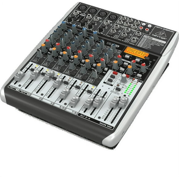 Behringer QX1204USB 12-Input 2/2-Bus USB Audio Interface Mixer w/ XENYX Mic Preamps, Compressors & Multi-FX