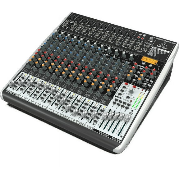 Behringer QX2442USB 24 Input 4/2 Bus USB Interface Mixer w/ XENYX Mic Preamp