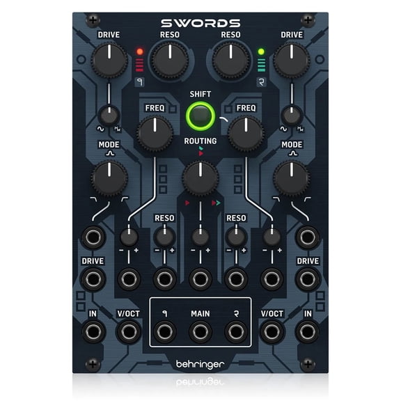 Behringer SWORDS Dual Analog Multi-Mode Filter Module for Eurorack