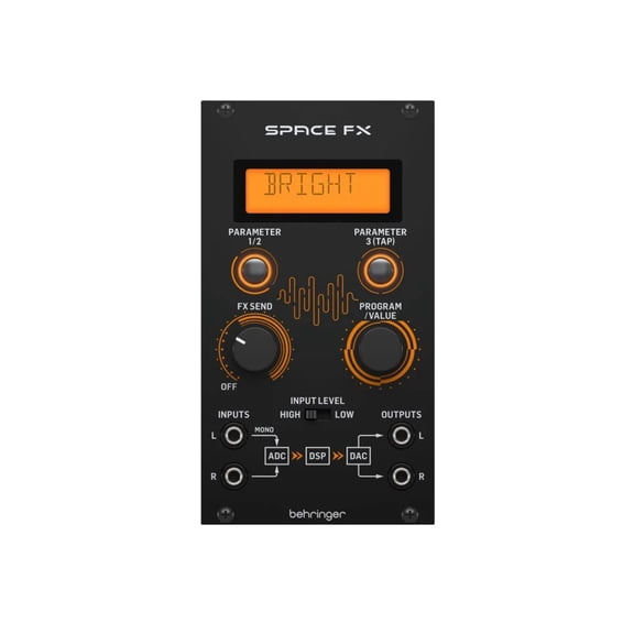 Behringer Space FX 24-Bit Stereo Multi-Effects Eurorack Module