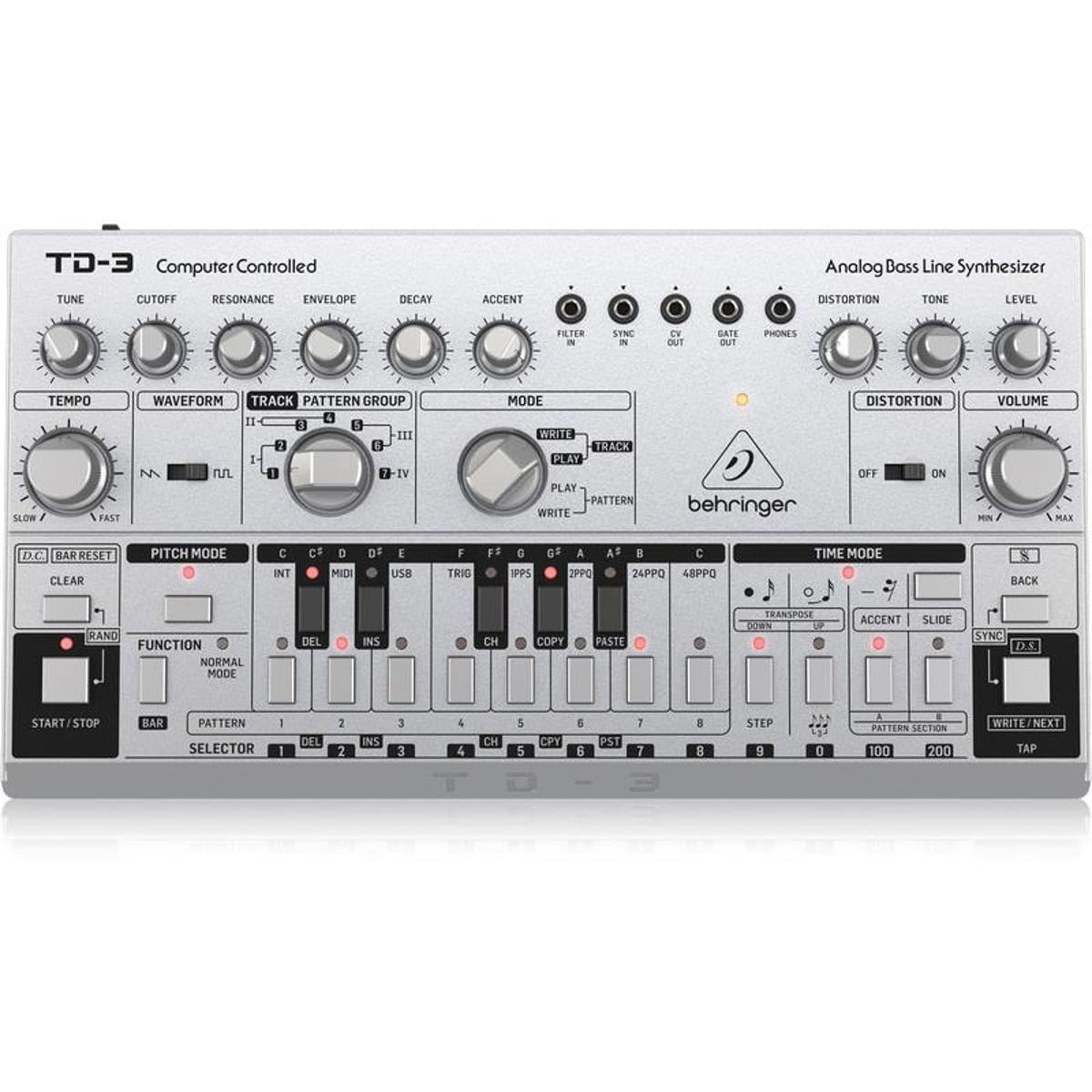 Amazon.com: Behringer TD-3-GP Analog Bass Line Synthesizer