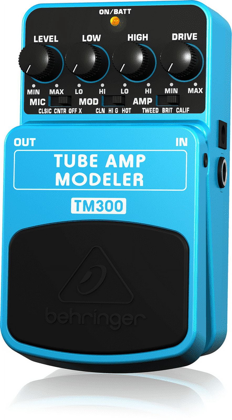 Behringer TUBE AMP MODELER TM300 Ultimate Tube Amp Modeling Effects Pedal