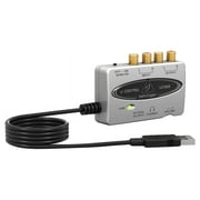 Behringer U-Control UCA202 Ultra-Low Latency 2 In/2 Out USB/Audio Interface with Digital Output