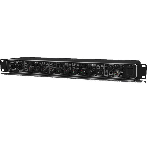 Behringer U-PHORIA UMC1820 Audiophile 18x20, 24-Bit/96 kHz USB Audio/MIDI Interface with MIDAS Mic Preamplifiers