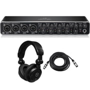 Behringer U-PHORIA UMC404HD 4x4 USB Audio/MIDI Interface,Headphones,2xCable