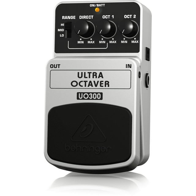 Behringer ULTRA OCTAVER UO300 3-Mode Octaver Effects Pedal - Walmart.com