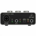 thumbnail image 1 of Behringer UM2 Audiophile 2x2 USB Audio Interface w/ Mic Preamplifier, 1 of 9